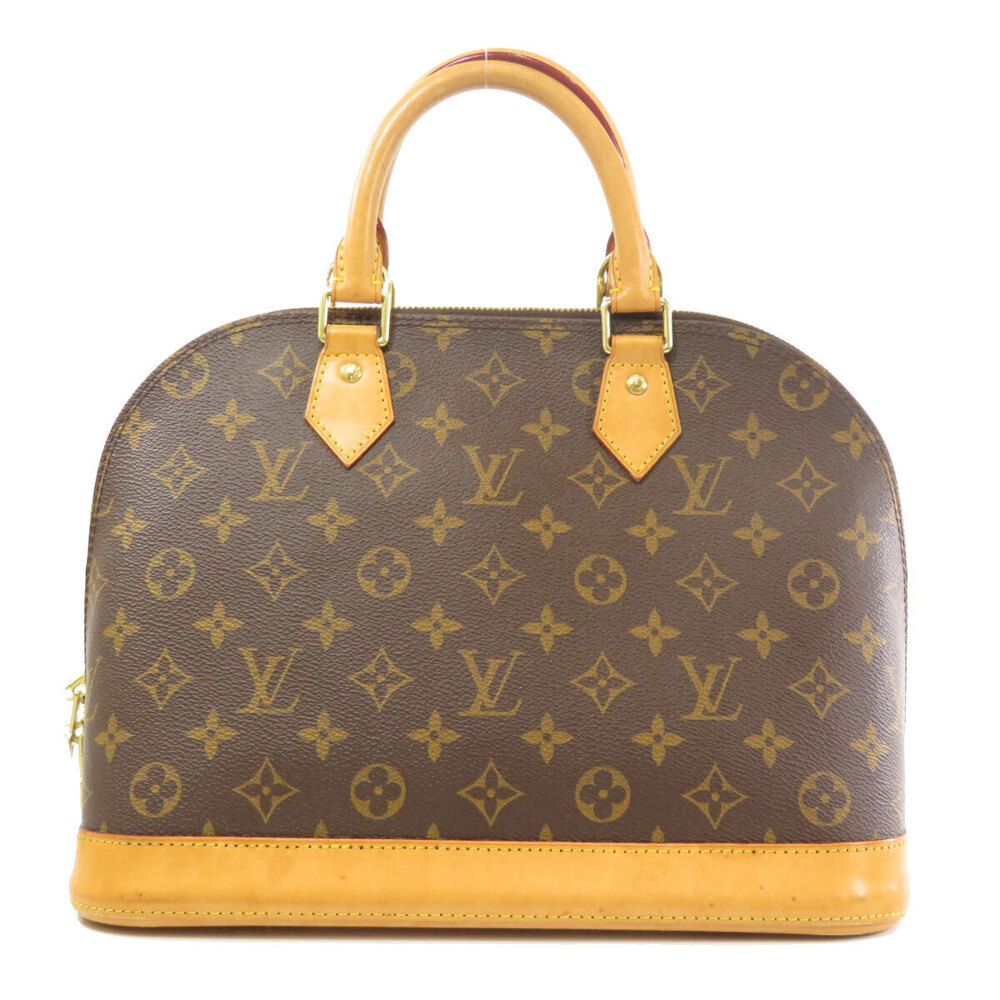 Louis Vuitton Handbag Canvas Monogram Alma Brown